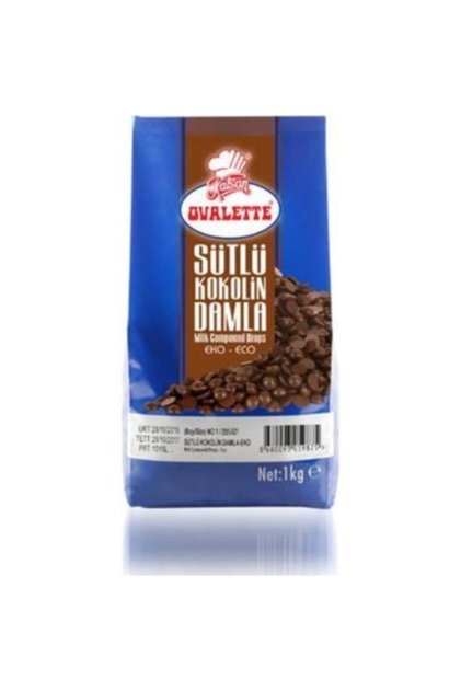 Ovalette Sütlü Damla Çikolata 2 Kg