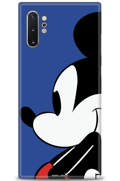 Samsung Galaxy Note 10 Plus Case Hd Printed Case - Micky Mouse + Full Screen Protector