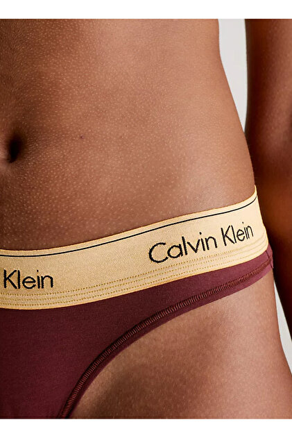 Calvin Klein Bordo Kadın Brazilian 000QF7452E - 2