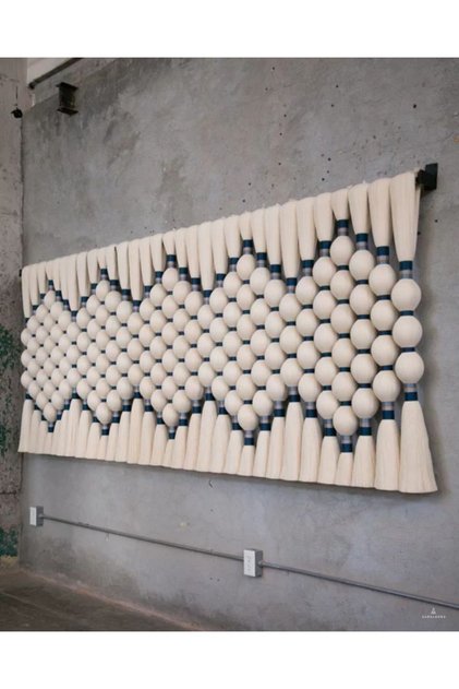Modern Fiber Art Duvar Dekoru