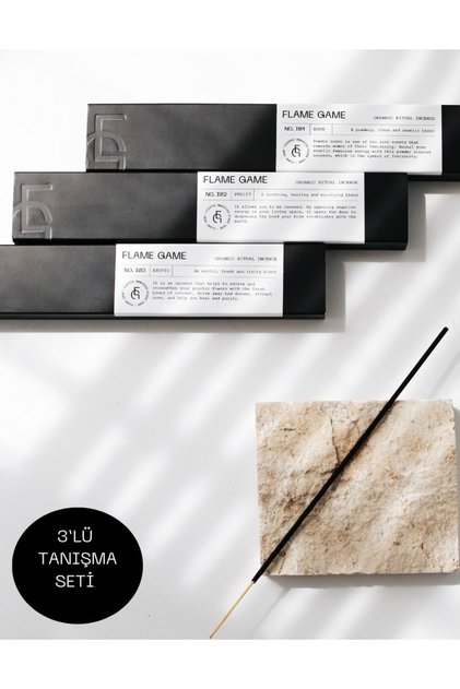 Flame Game 3'lü Tütsü Set