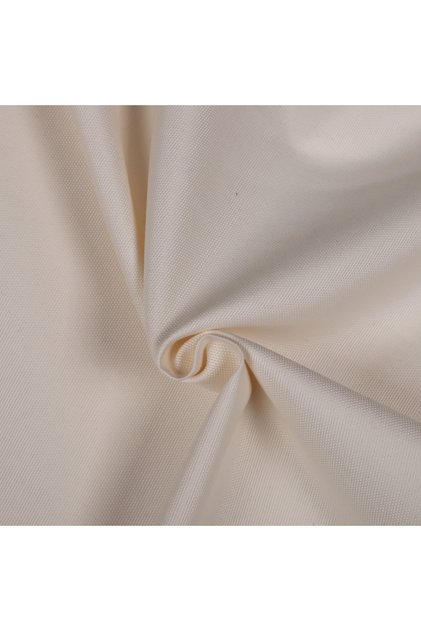 Duck Cloth Punch Linen Fabric Cream 50x180 Cm