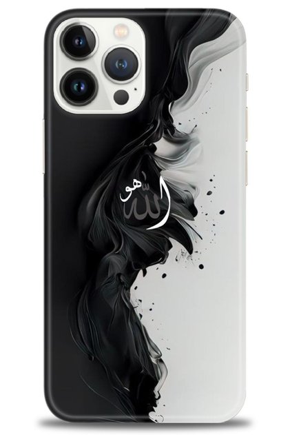 Case for iPhone 14 Pro Max Case Hd Printed Case - Black and White + Full Screen Protector