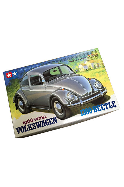 TAMIYA Volkswagen Beetle 1/24 未組立 TAMIYA 1/24 Volkswagen 1300 Beetle 1966 Model Plastik Araba Maket