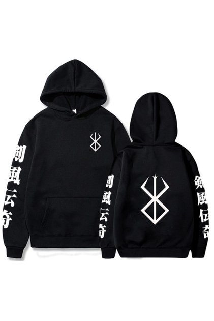 Berserk Anime Graphic Hoodie Model 68