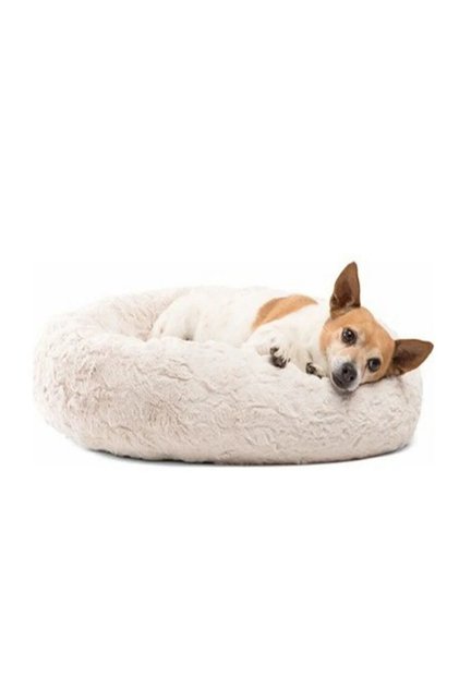 Beyaz Yumuşak Polar Kedi Yatağı - Köpek Yatağı Minder