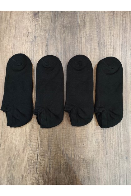 Unisex 4 Pairs Thick Winter Towel Short Snekers Socks