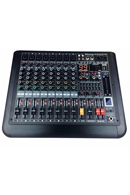 König K-804 Fx 8 Kanal Deck Mikser - Fiyatı, Yorumları