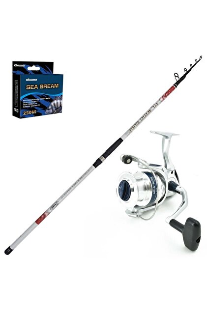 Okuma Aria 8000 - Kendo Atlantic Surf 420cm Surf Olta Seti