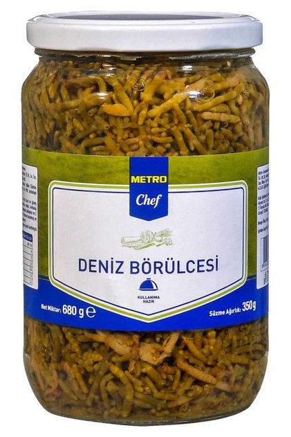 Deniz Börülcesi 680G Sos Yemek Tatlı Şef Mutfak Konserve