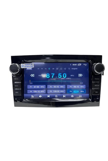 Oto Multimedya Opel Corsa D Black UNI - TY / 2 GB RAM 32 GB HDD / 7 Inch Ekr. Carplay And. 13 Double
