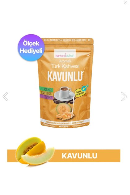 100g Kavunlu Türk Kahvesi-sütlü (TADIM BOYU)