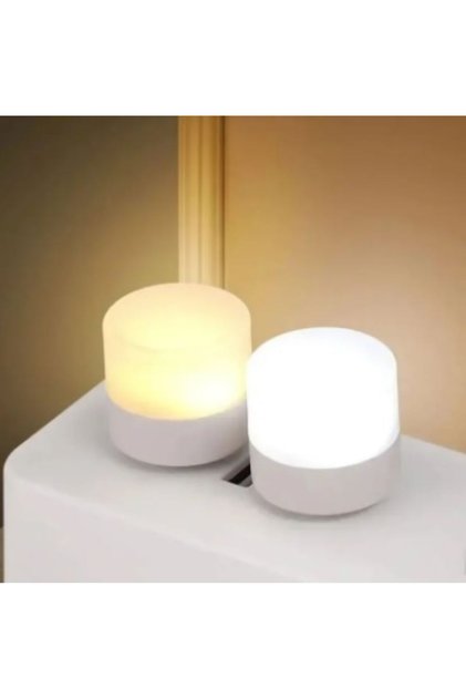Mini Usb Taşınabilir Led Ampul Lamba Ergonomik Gece Lamba Okuma Işığı Çocuk Odası Koridor Aydınlatma