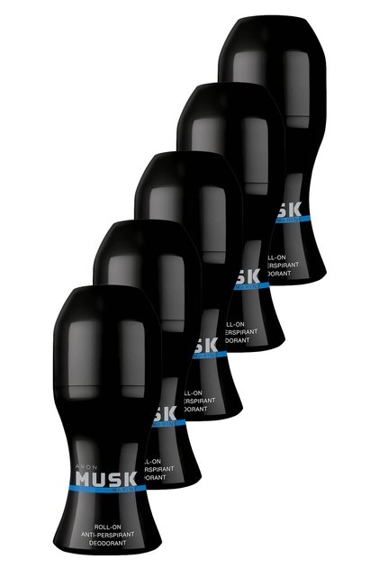 Musk Marine Erkek Rollon 50 Ml. Beşli Set