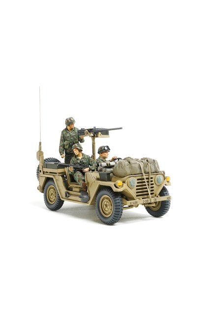 1/35 US. M151A2 Grenada 1983 Plastik Askeri Araç Maket Kiti, Demonte Hobi Seti