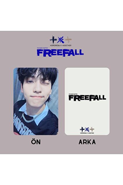 Kpop Dünyasi TXT Soobin '' The Name Chapter : FREEFALL '' Albüm Pc