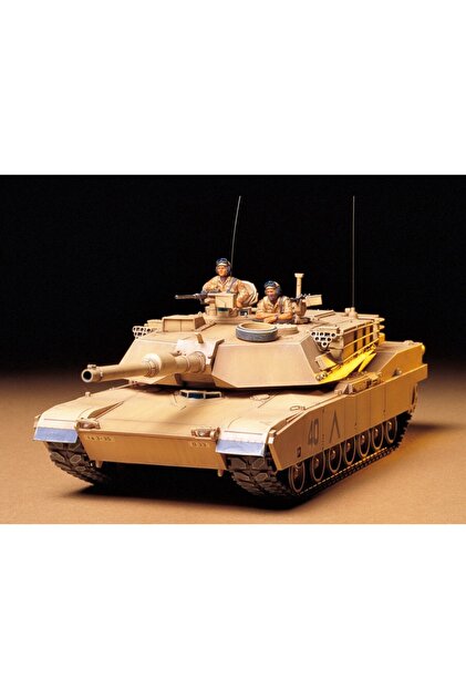 TAMIYA 1/35 US. M1A1 Abrams 120mm Gun Plastik Tank Maket Kiti