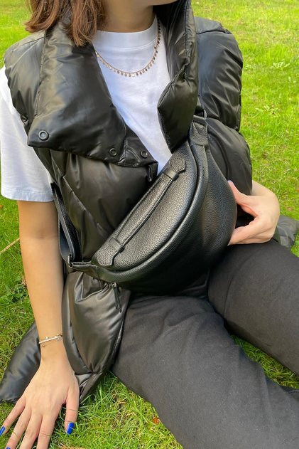 Yasemin Çanta YSMN Hakiki Deri Kadın Bel Çantası YC042019DDZ