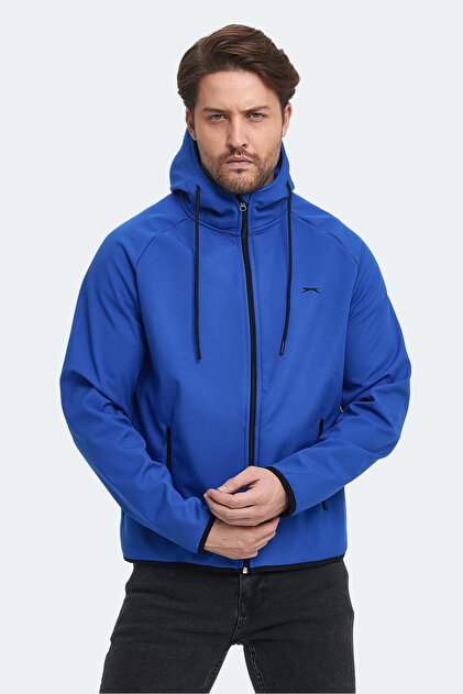 Slazenger RANGI Men's Jacket and Coat Saks Blue- Trendyol