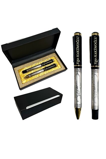 ORANLI PROMOSYON Kişiye Özel Atatürk İmza Kalem Seti Roller Ve
