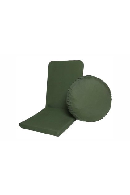 Meditation Chair Backjack + Bolster Cushion + Meditation Cushion Double Set Set