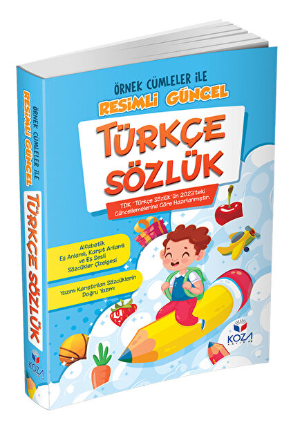 Koza Yayın Dağıtım Resimli Güncel Türkçe Sözlük - Fiyatı, Yorumları