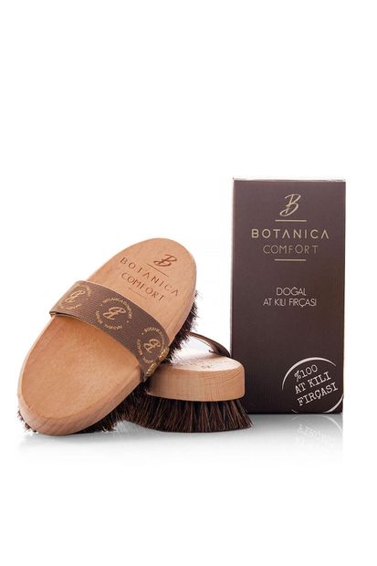 BOTANICA COMFORT Selülit Karşıtı Doğal At Kılı Fırçası - 1