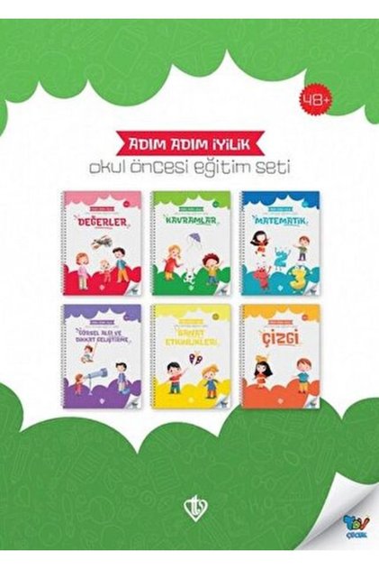 Step by Step Kindness Preschool Education Set (6 Books)