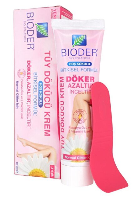 Bioder Normal Ciltler Için Tüy Dökücü Krem 100 ml X 2 Adet