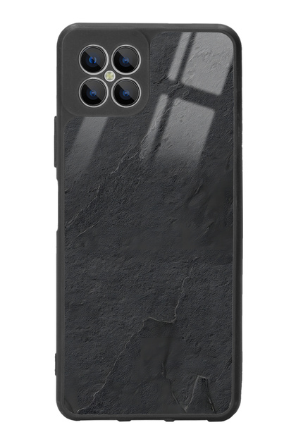 Omix X600 Black Marble Design Glossy Phone Case