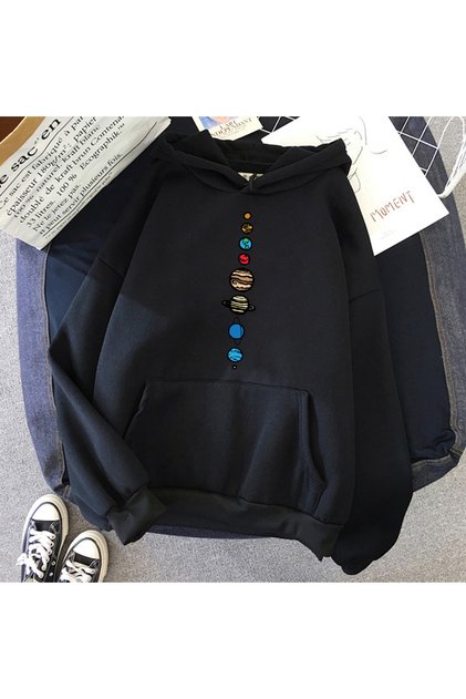 Planets Colorful Creativity Unisex Hodies