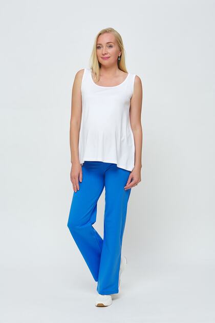 Women's Navy Blue Maternity Sweatpants