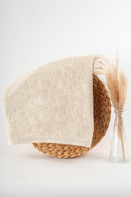 500gr Bamboo Towel 50 X 90 Face Towel Beige