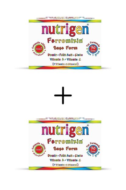 Nutrigen Ferromixin Saşe Form 30*2 Saşe (2'li Fırsat Paketi) - 1