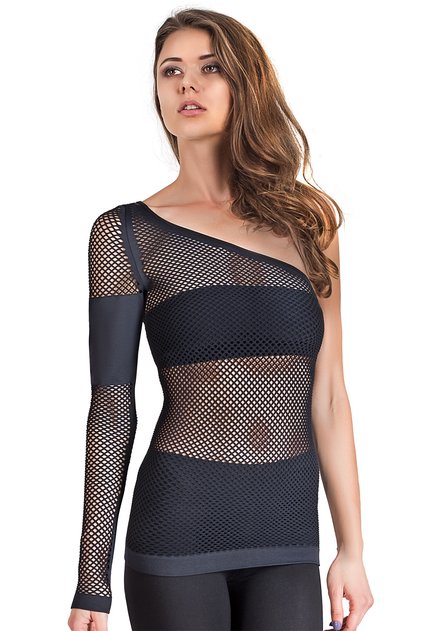 Women's Onyx Single Sleeve Seamless Sports T-Shirt