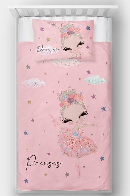 Ballerina Girl Printed Single Bedspread