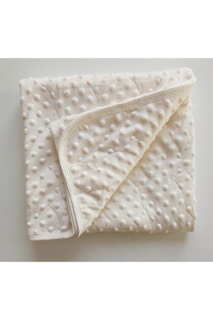 Baby Chickpea Patterned Blanket 90x90cm