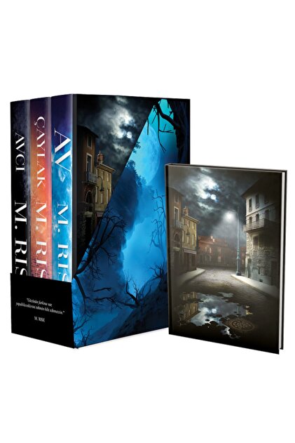 Ephesus Yayınları Av Serisi Kutulu Set 3 Kitap Takım (Özel Defter