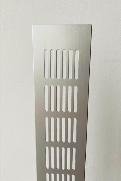 6x50cm Aluminyum Havalandırma Menfezi 60*500mm, Gümüş