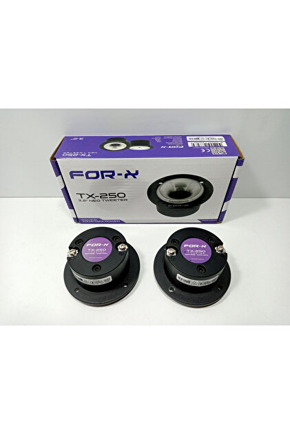 For-X Dome Tweeter 8cm – 100w 50RMS For-x TX-250 8cm Dome Tiz
