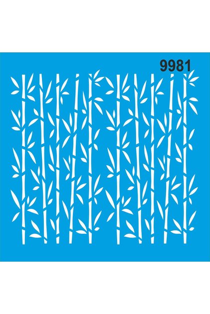 بامبوالار - قالب رسم بالاستنسل 30x30