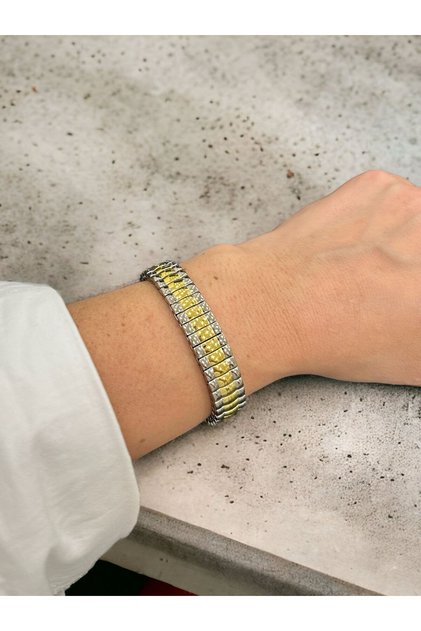 STEEL ITALIAN MODEL ELASTIC BRACELET