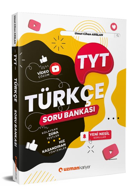 2024 TYT Türkçe Soru Bankası Yeni Nesil Sorular | Umut Cihan ARSLAN