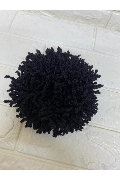 Black Color Knob Buckle Slim Thin Scarf Knob - Hijab Buckle