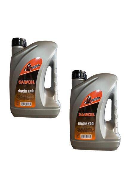2 Adet 3 Litre Motorlu Testere Zincir Yağı Bıçkı Yağı