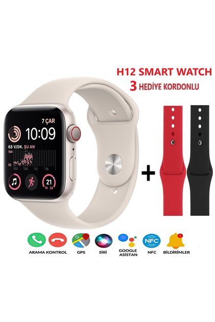H12 PRO WATCH 9 (4gb hafıza +Ghat Gpt+Amoled ekran)2023 yeni model