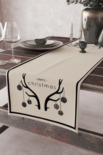 Ays Home Cream Black Deer Anul Nou Runner