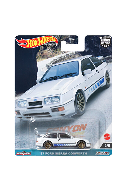 HOT WHEELS 87 Ford Sierra Cosworth CANYON WARRIORS Car Culture