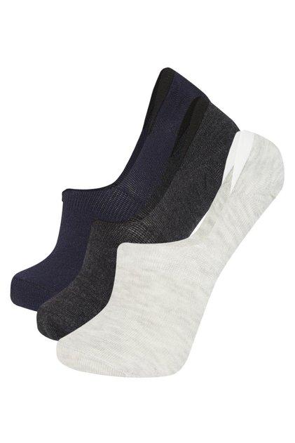 Women's 3-Piece Cotton Ballerina Socks