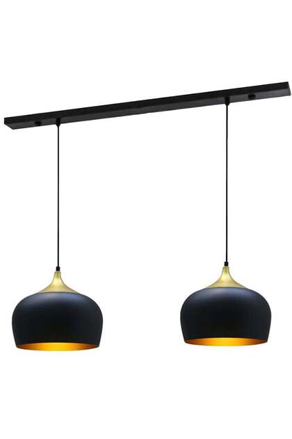 2x Hängelampe E27 Metall Set aus 2-3-4 Pendellampen Hängelampe Pendelleuchte